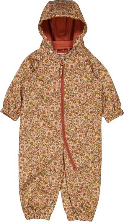 Wheat baby pige "Softshell Suit" - Multi flowers